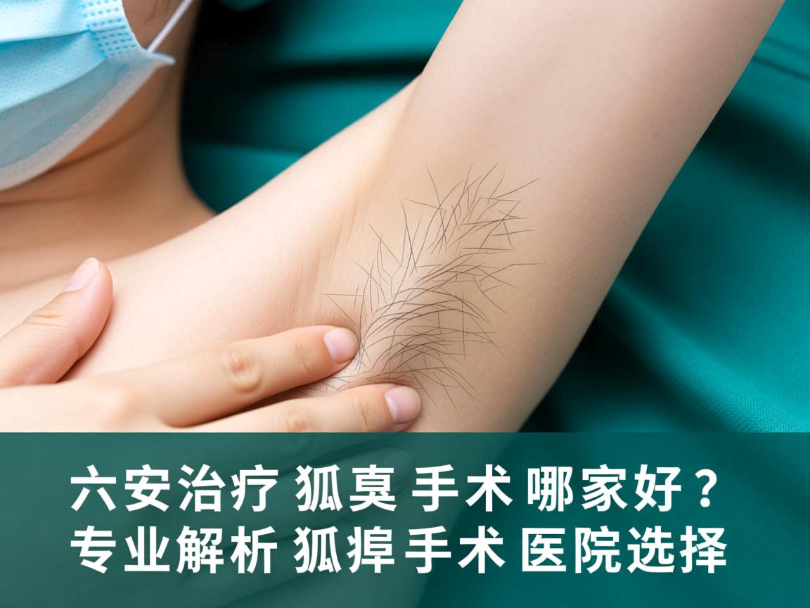 六安治疗狐臭手术哪家好？专业解析狐臭手术医院选择