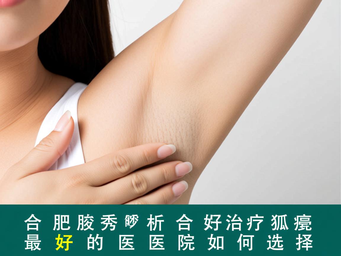 合肥腋秀解析，合肥治疗狐臭最好的医院如何选择