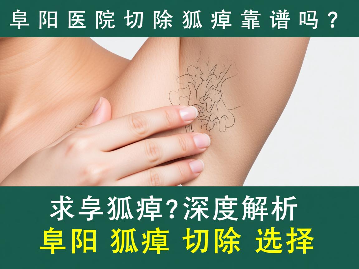 阜阳医院切除狐臭靠谱吗？深度解析阜阳狐臭切除的选择