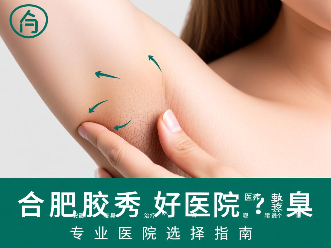 合肥腋秀解析，安徽腋臭治疗哪个医院最好？专业医院选择指南