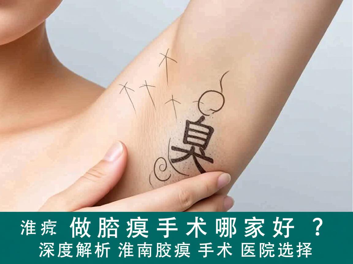 淮南做腋臭手术哪家好？深度解析淮南腋臭手术医院选择
