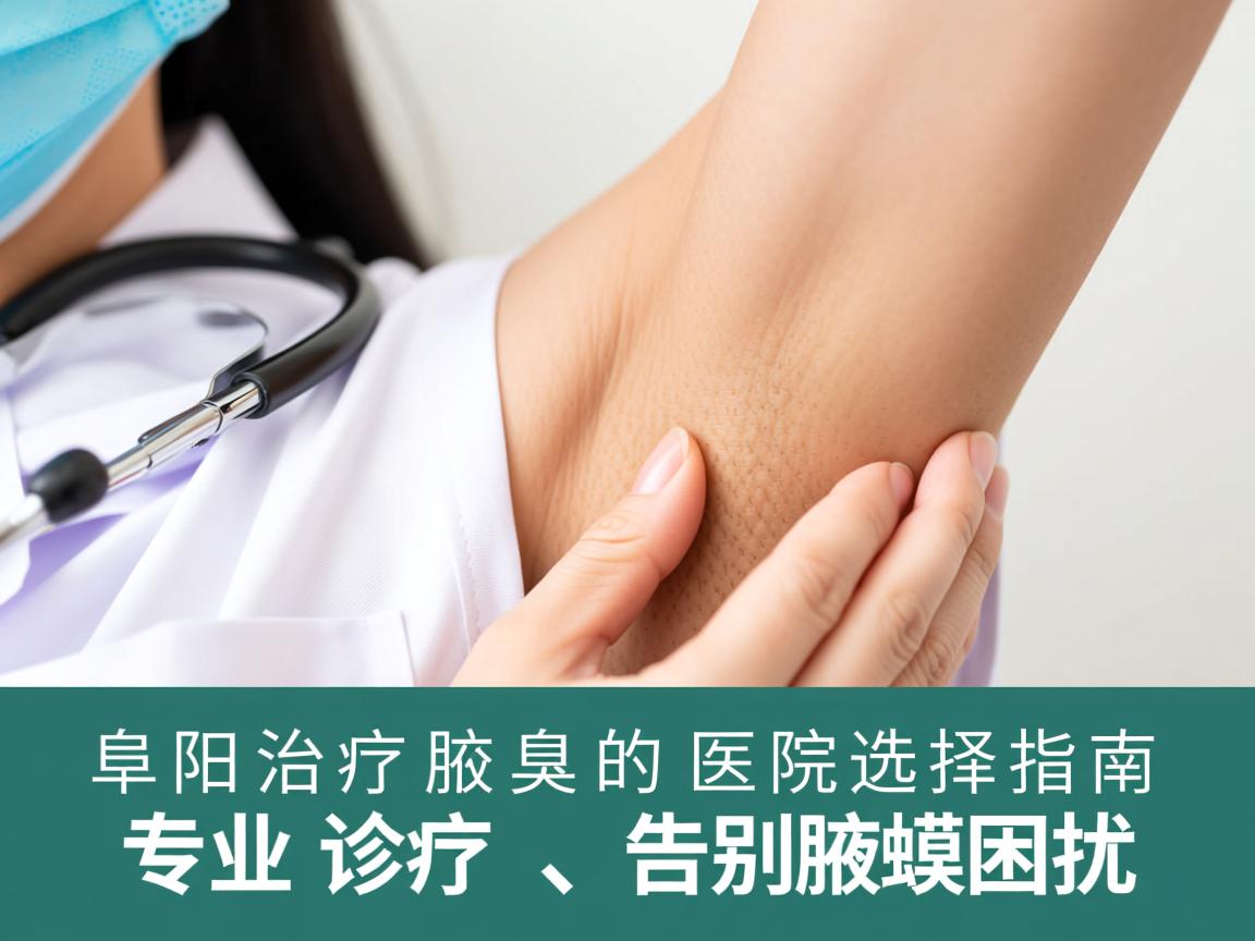 阜阳治疗腋臭的医院选择指南，专业诊疗，告别腋臭困扰