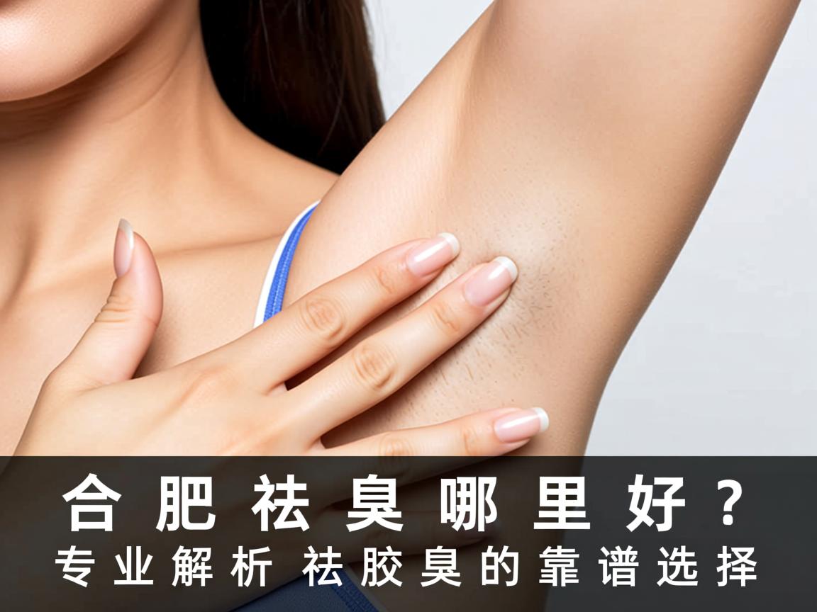 合肥祛腋臭哪里好？专业解析合肥祛腋臭的靠谱选择