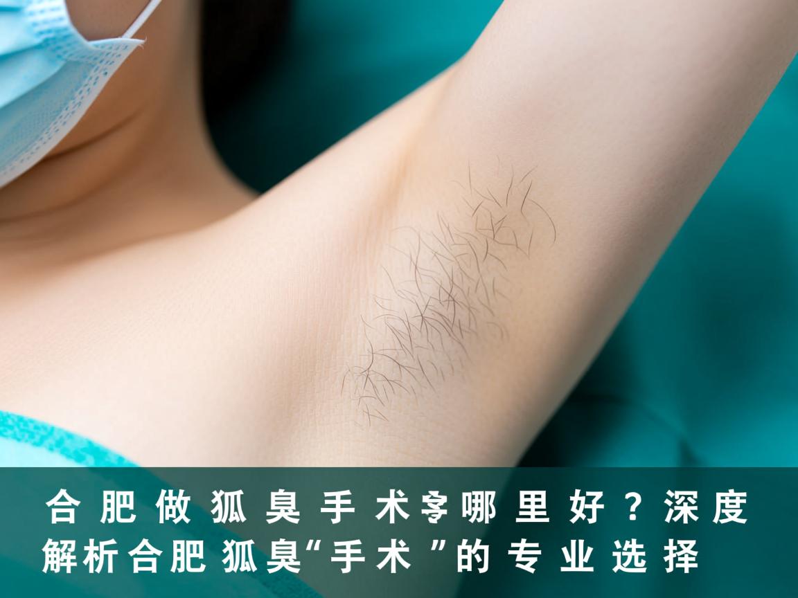 合肥做狐臭手术哪里好？深度解析合肥狐臭手术的专业选择