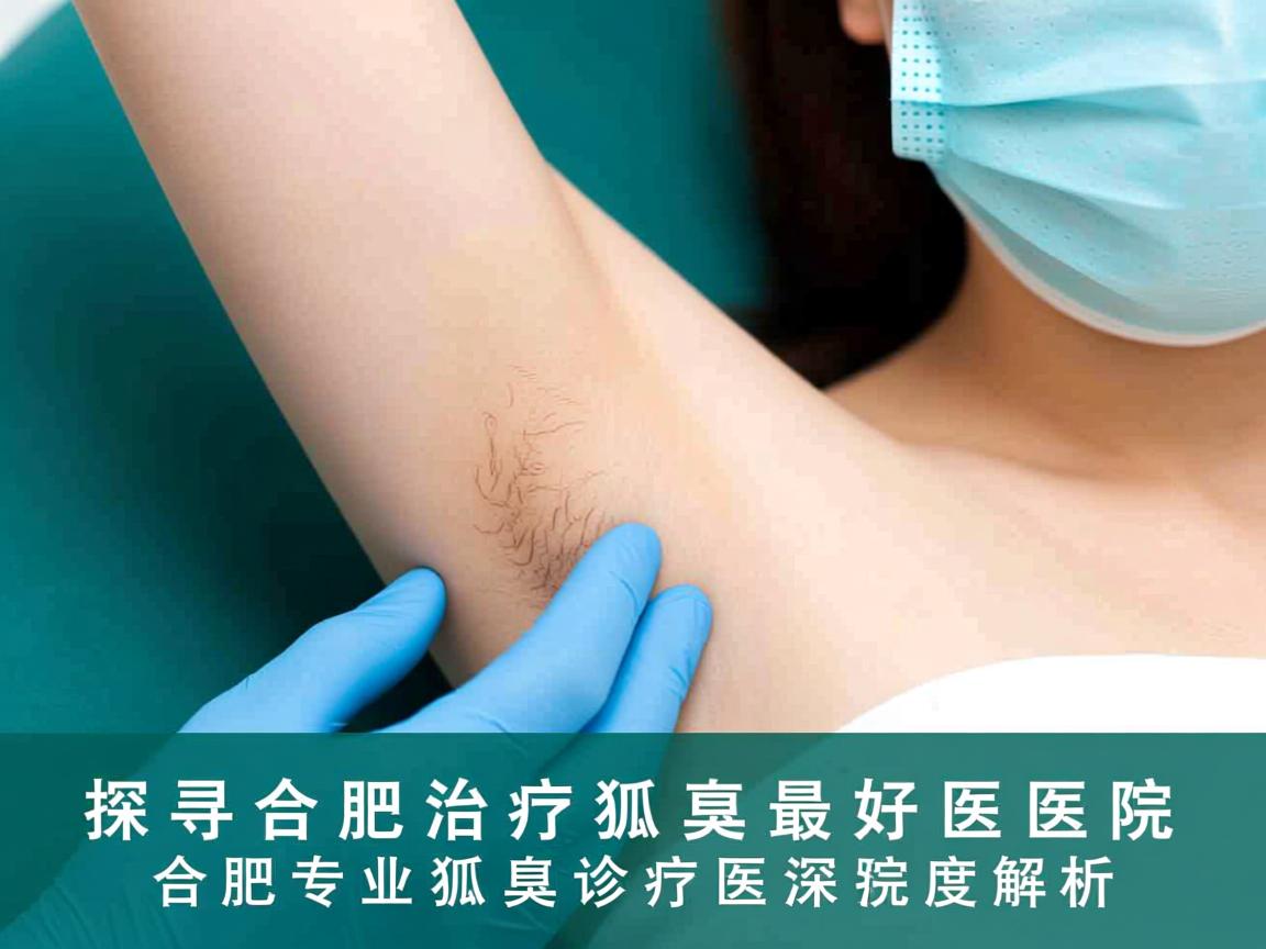 探寻合肥治疗狐臭最好医院，合肥专业狐臭诊疗医院深度解析