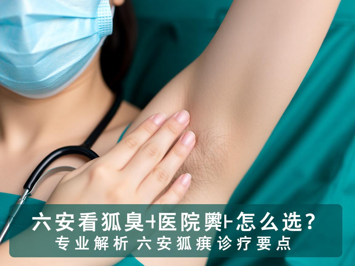 六安看狐臭医院怎么选？专业解析六安狐臭诊疗要点