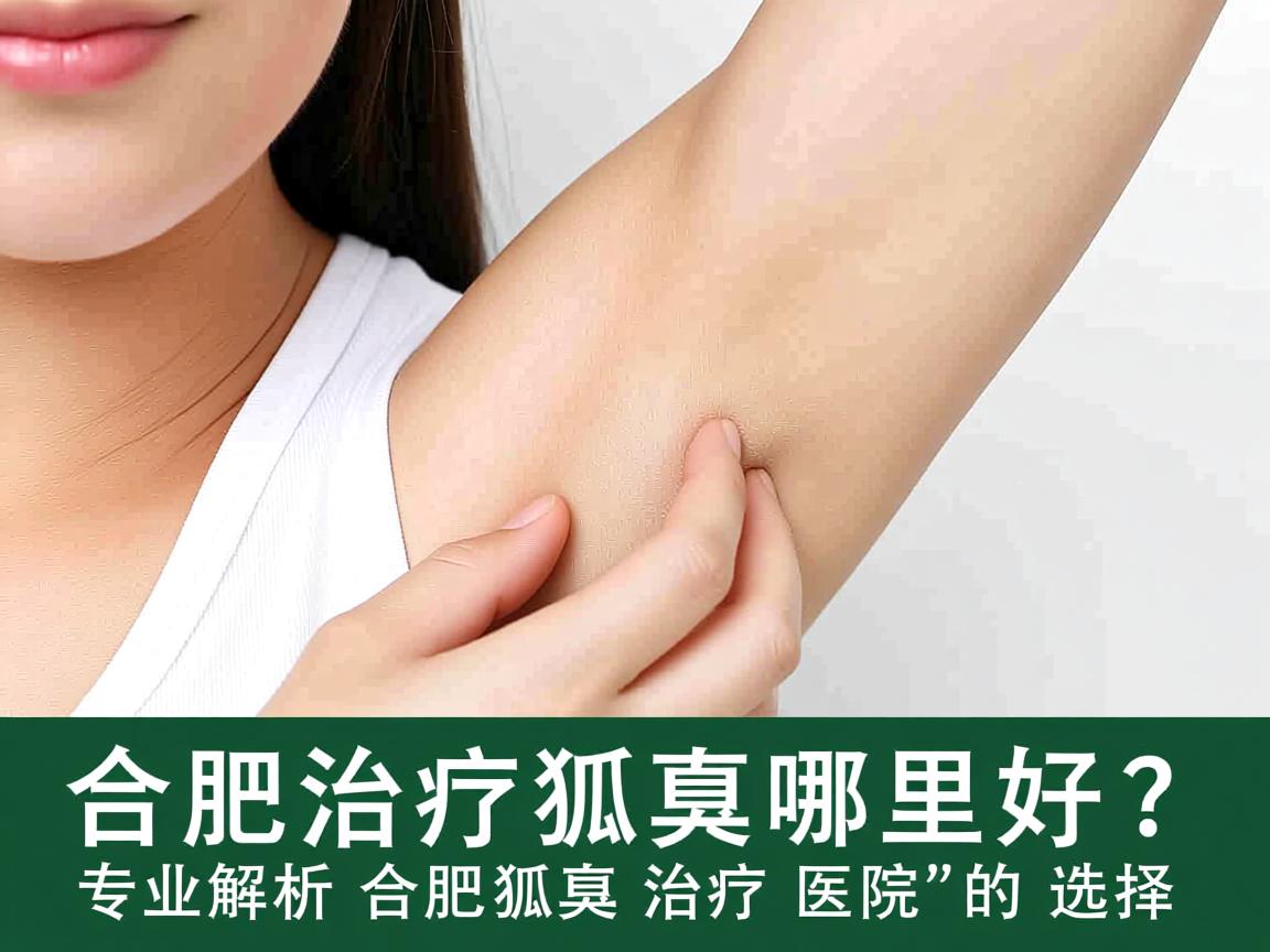 合肥治疗狐臭哪里好？专业解析合肥狐臭治疗医院的选择