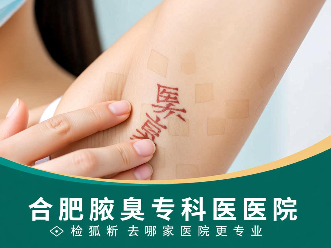 合肥腋臭专科医院解析，检验狐臭去哪家医院更专业