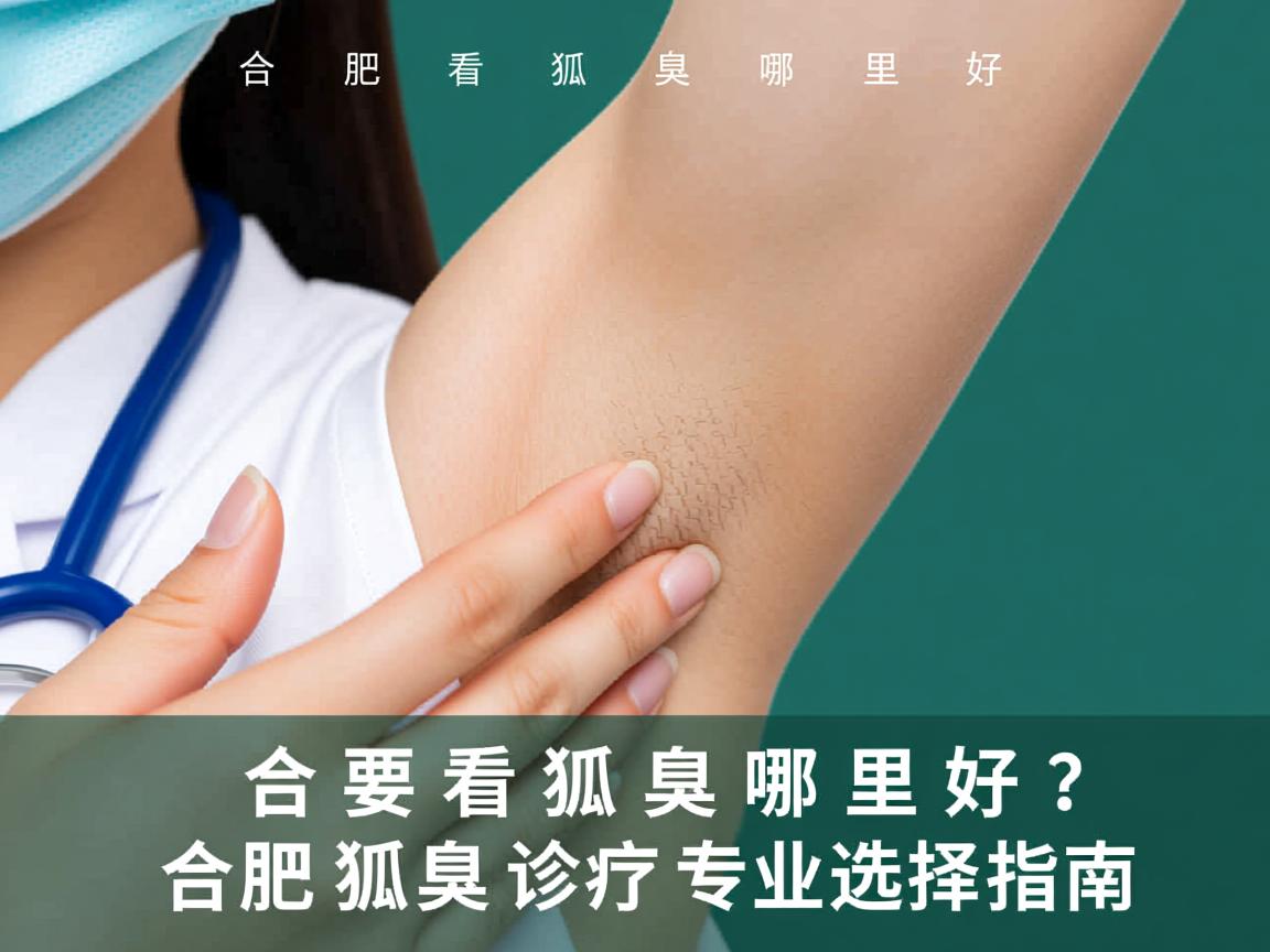 在合肥看狐臭哪里好？合肥狐臭诊疗专业选择指南