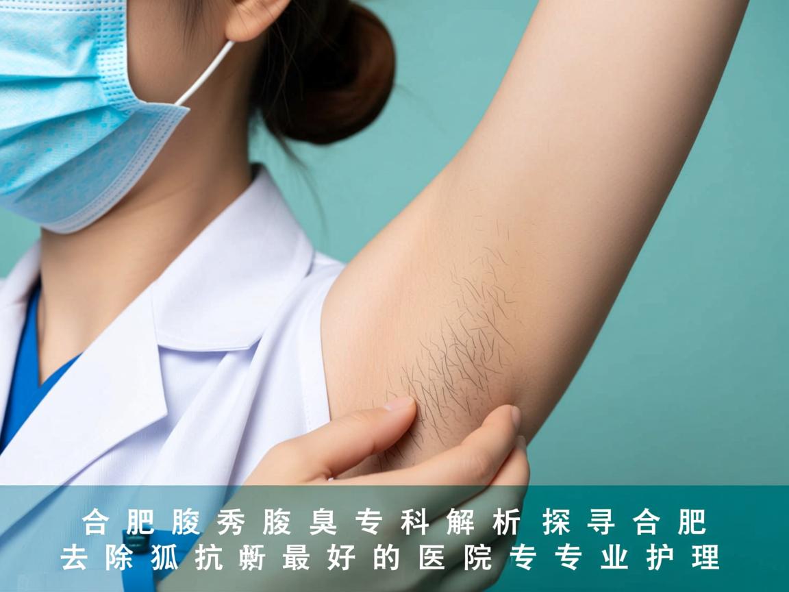 合肥腋秀腋臭专科解析，探寻合肥去除狐臭最好的医院与专业护理