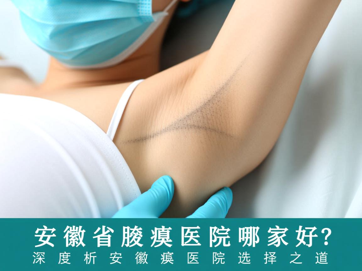 安徽省腋臭医院哪家好？深度解析安徽腋臭医院的选择之道