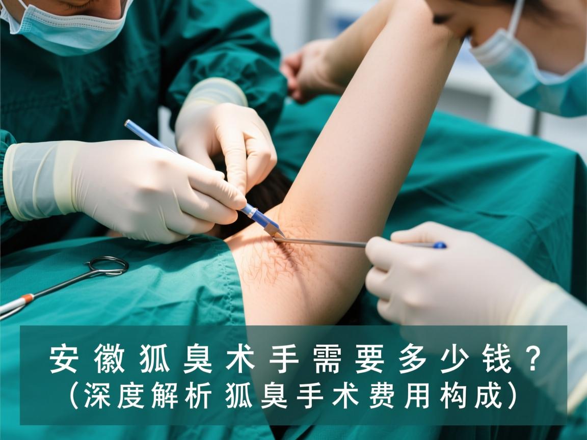 安徽狐臭手术需要多少钱？深度解析狐臭手术费用构成
