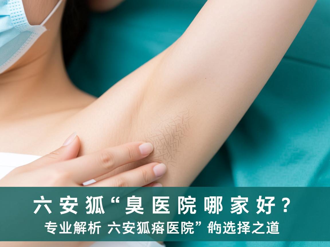 六安狐臭医院哪家好？专业解析六安狐臭医院的选择之道