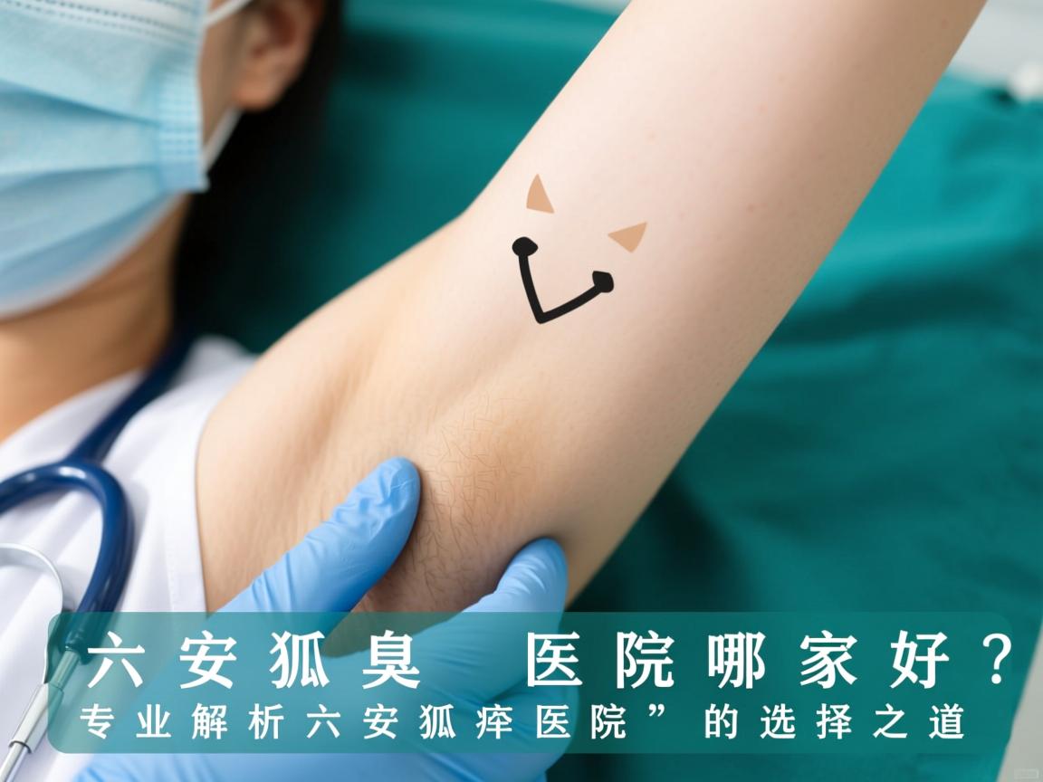 六安狐臭医院哪家好？专业解析六安狐臭医院的选择之道