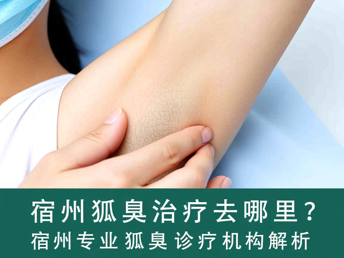 宿州狐臭治疗去哪里？宿州专业狐臭诊疗机构解析