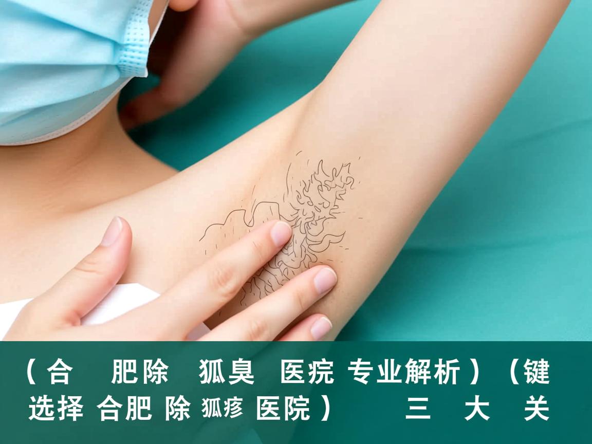 合肥除狐臭医院专业解析，选择合肥除狐臭医院的三大关键