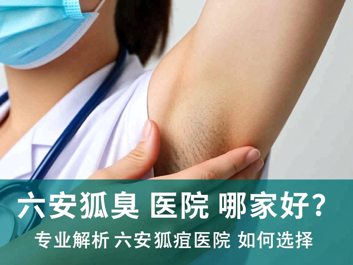 六安狐臭医院哪家好？专业解析六安狐臭医院如何选择