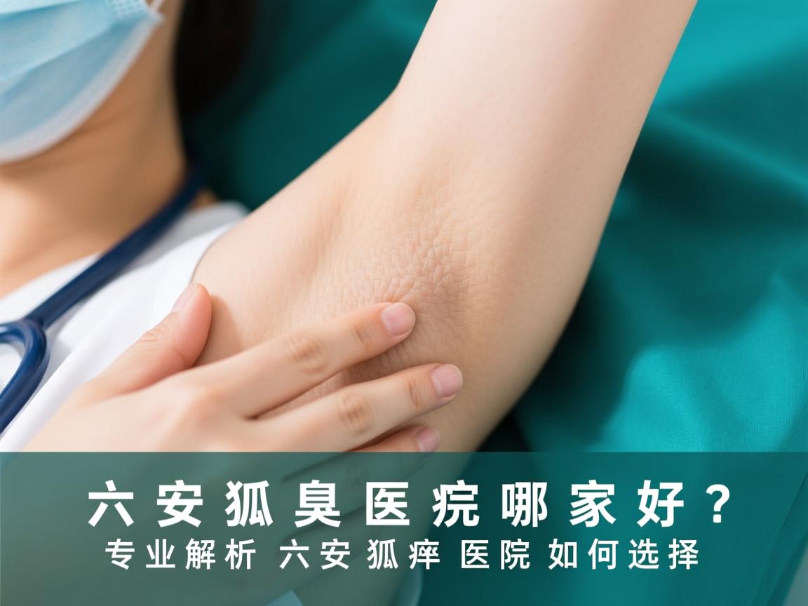 六安狐臭医院哪家好？专业解析六安狐臭医院如何选择