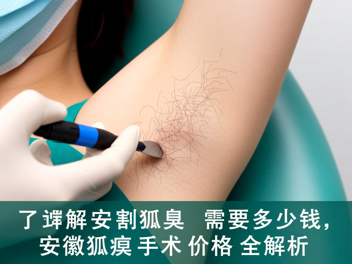 了解安徽割狐臭需要多少钱，安徽狐臭手术价格全解析