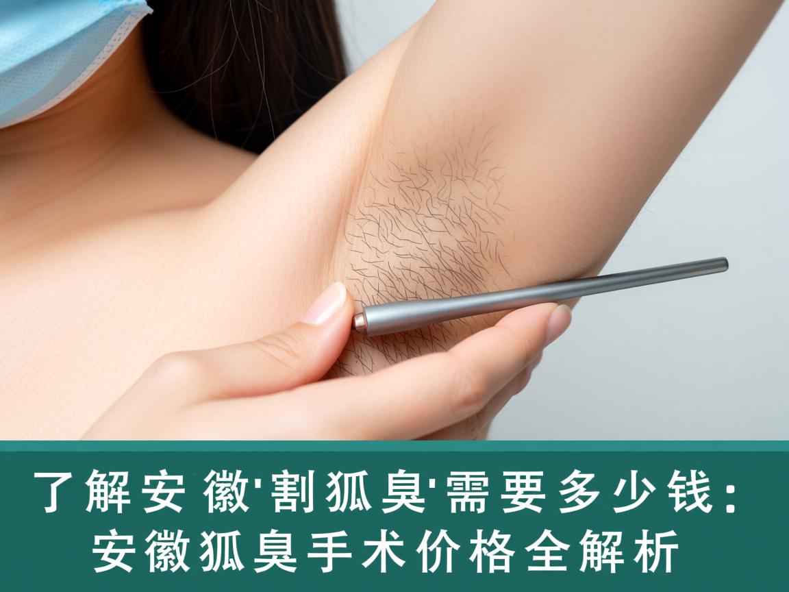 了解安徽割狐臭需要多少钱，安徽狐臭手术价格全解析