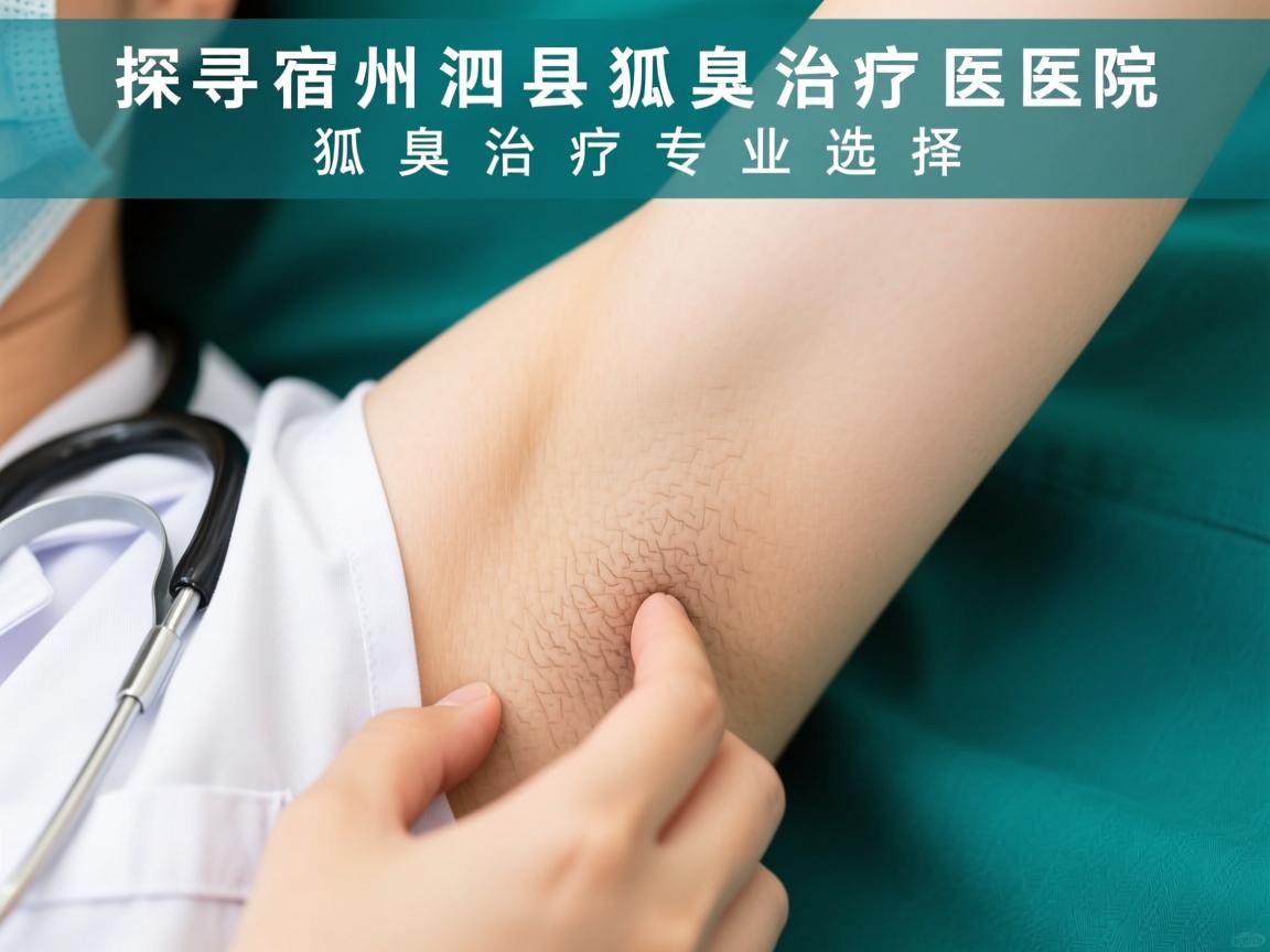 探寻宿州泗县狐臭治疗医院，详解狐臭治疗专业选择