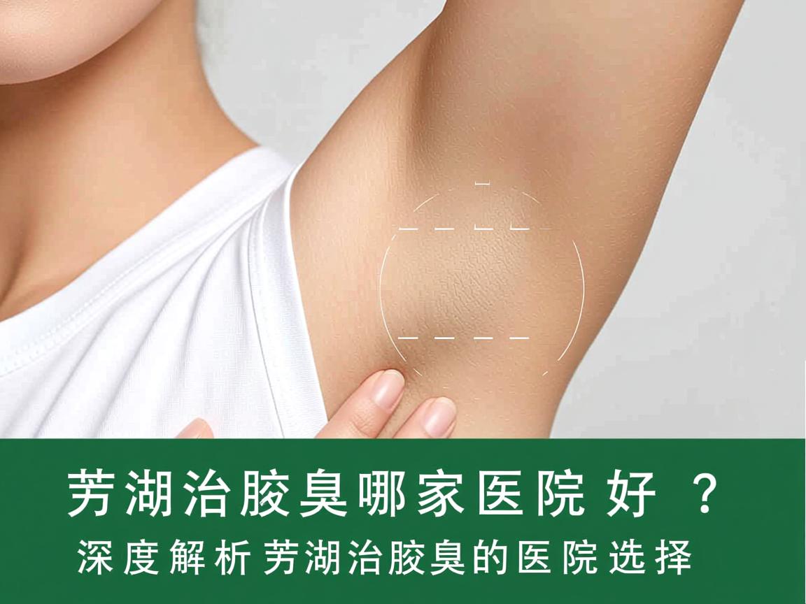 芜湖治腋臭哪家医院好？深度解析芜湖治腋臭的医院选择