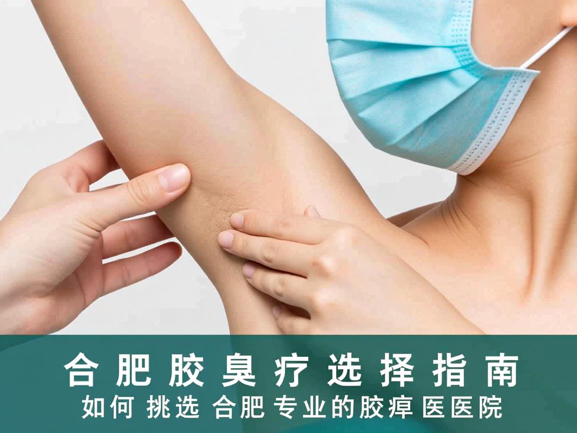 合肥腋臭诊疗选择指南，如何挑选合肥专业的腋臭医院