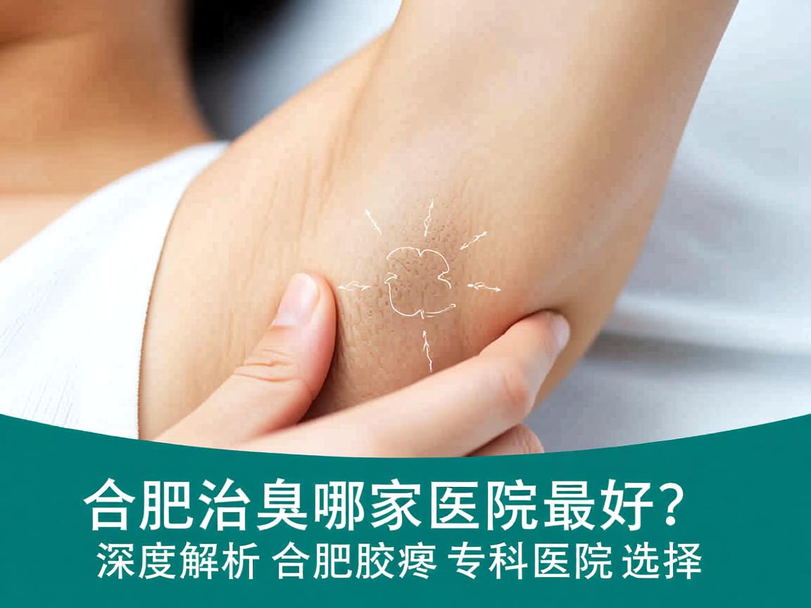 合肥治腋臭哪家医院最好？深度解析合肥腋臭专科医院选择