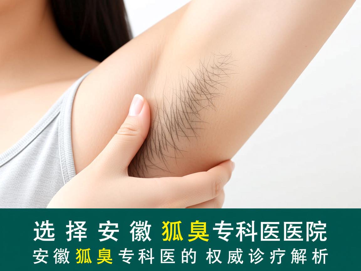 选择安徽狐臭专科医院，安徽狐臭专科医院的权威诊疗解析