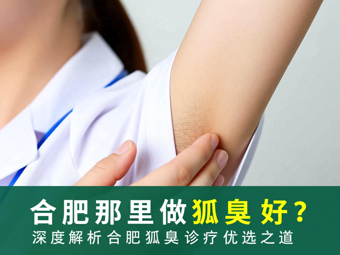 合肥那里做狐臭好？深度解析合肥狐臭诊疗优选之道