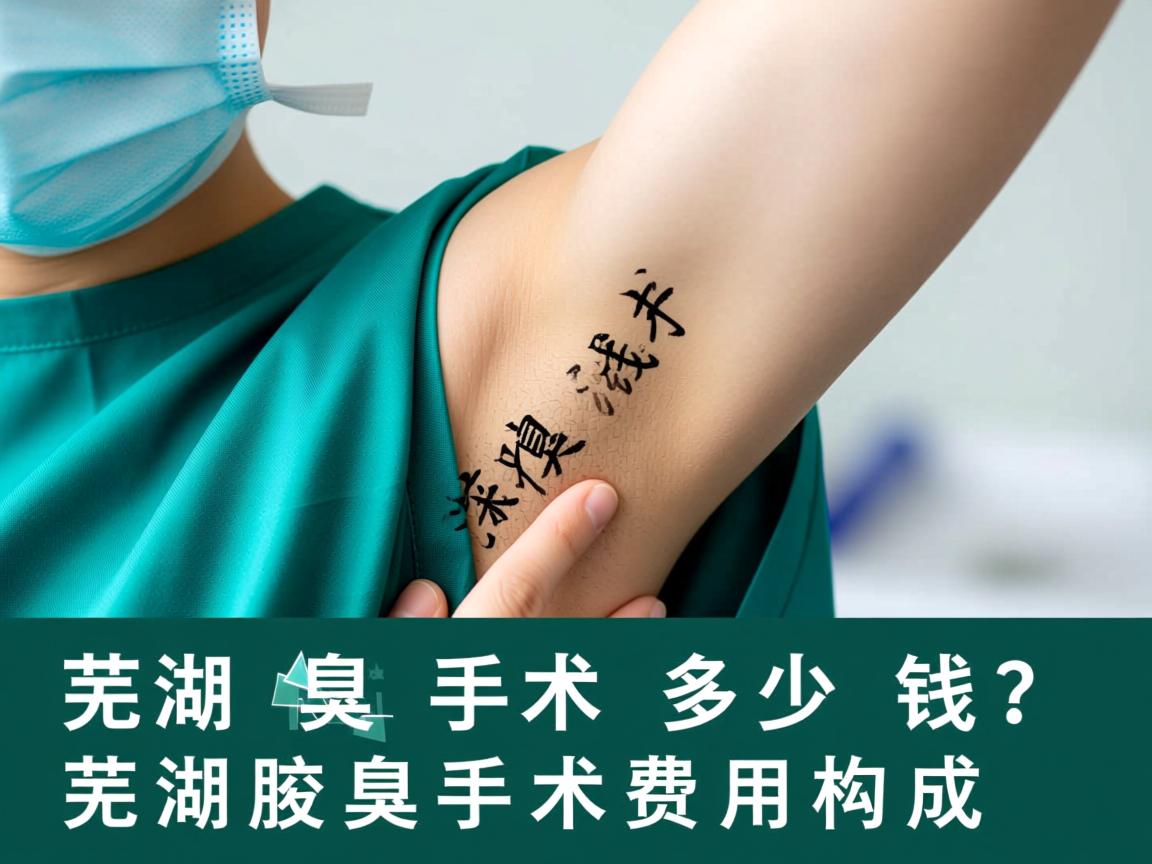 芜湖腋臭手术多少钱？深度解析芜湖腋臭手术费用构成
