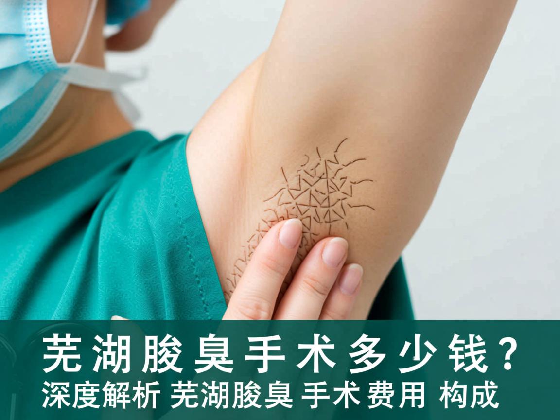 芜湖腋臭手术多少钱？深度解析芜湖腋臭手术费用构成