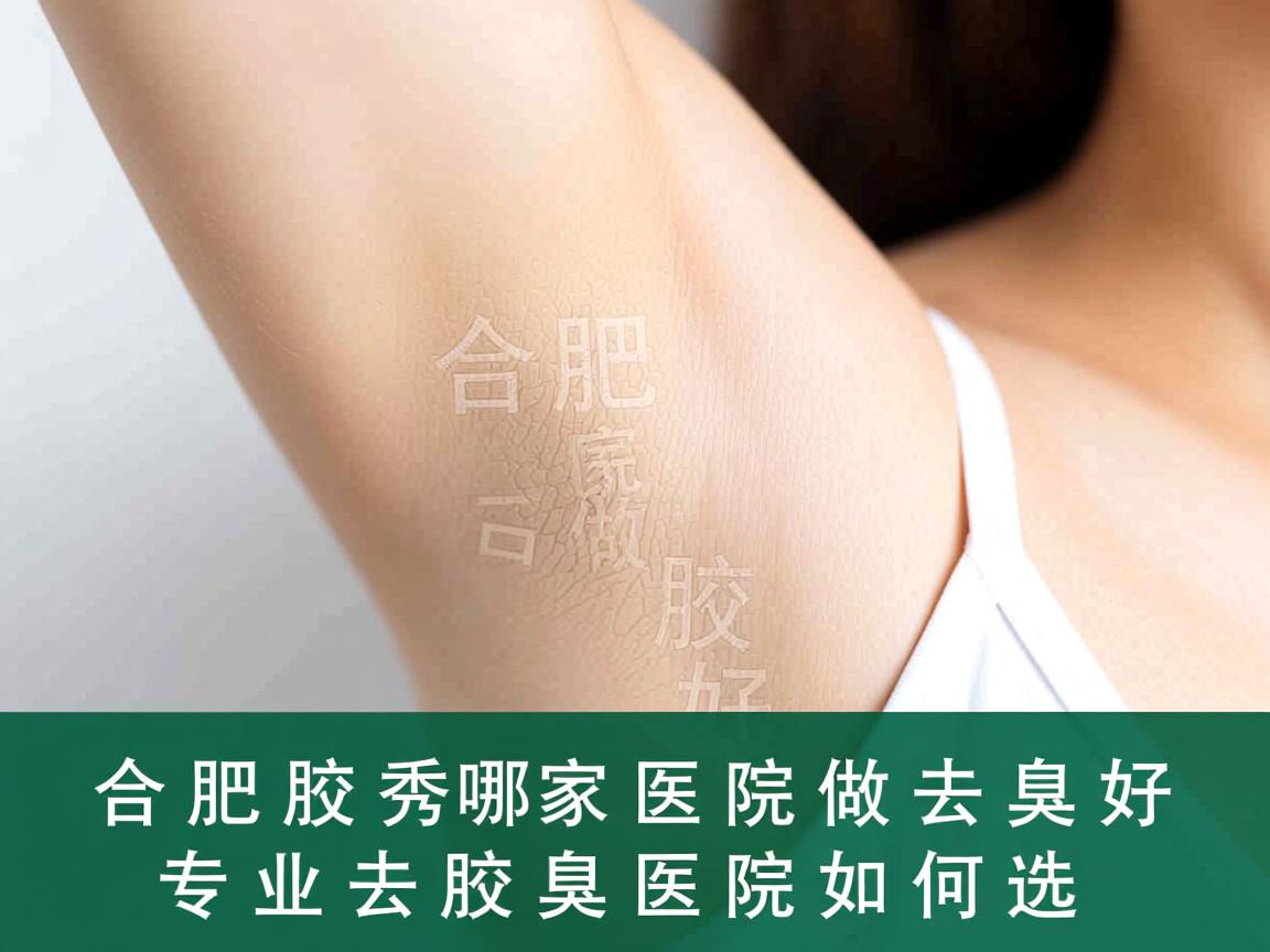 合肥腋秀解析，合肥哪家医院做去腋臭好，专业去腋臭医院如何选