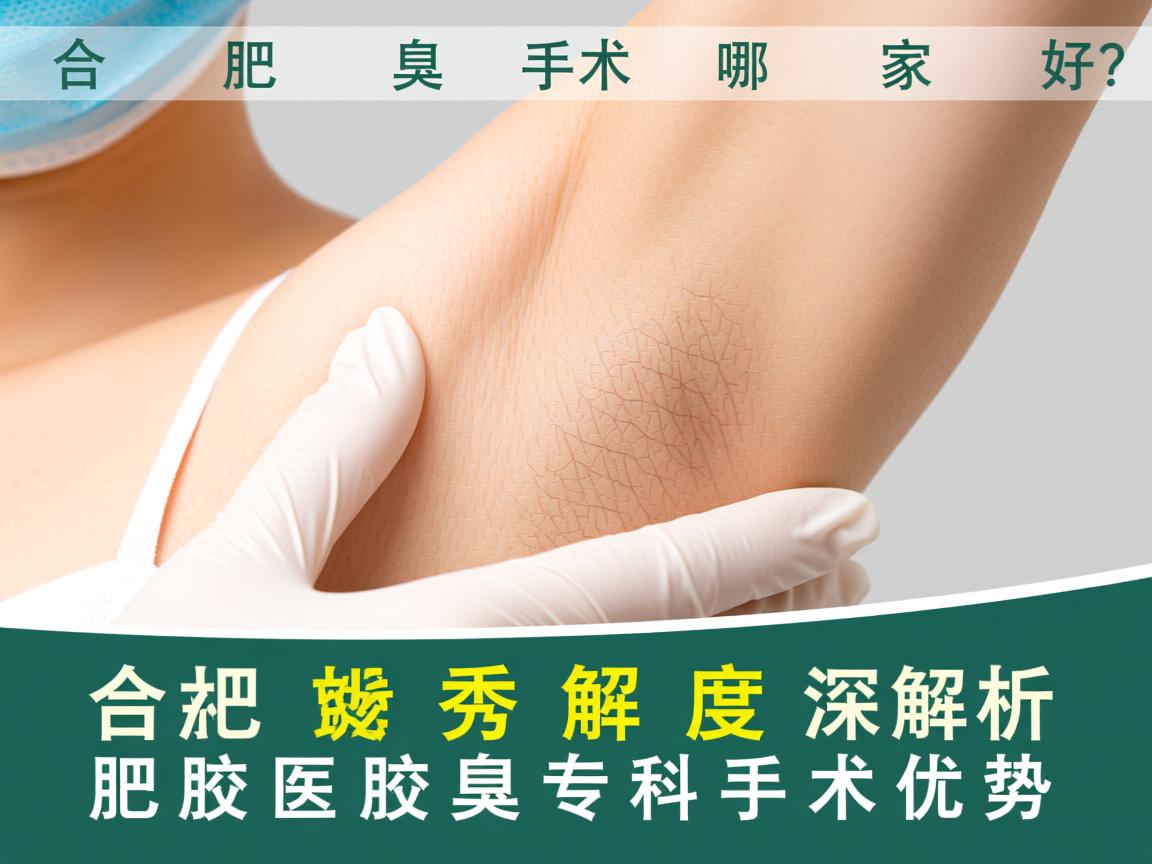 合肥腋臭手术哪家好？深度解析合肥腋秀腋臭专科手术优势