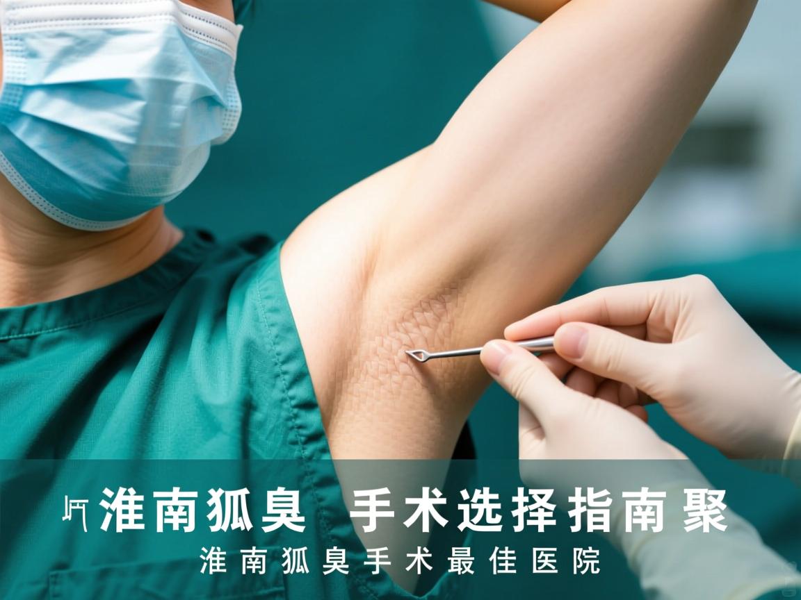 淮南狐臭手术选择指南，聚焦淮南狐臭手术最佳医院