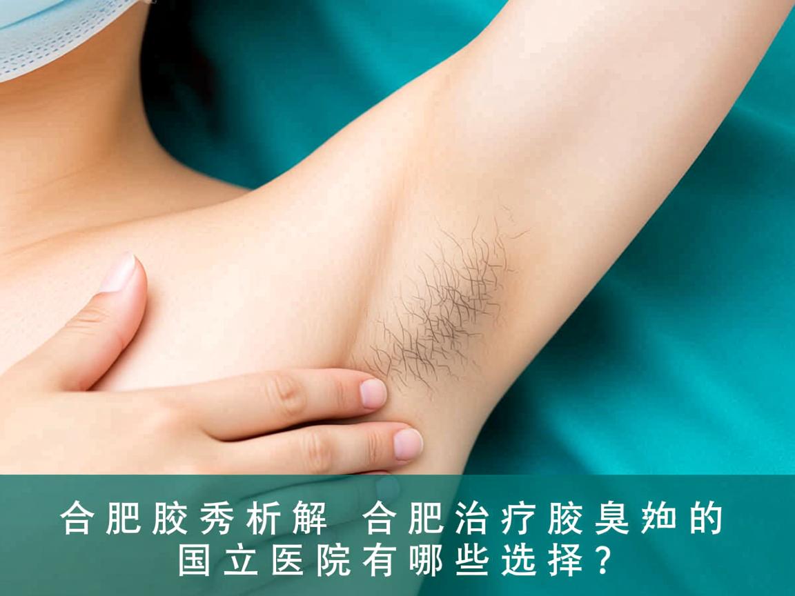 合肥腋秀解析，合肥治疗腋臭的国立医院有哪些选择？