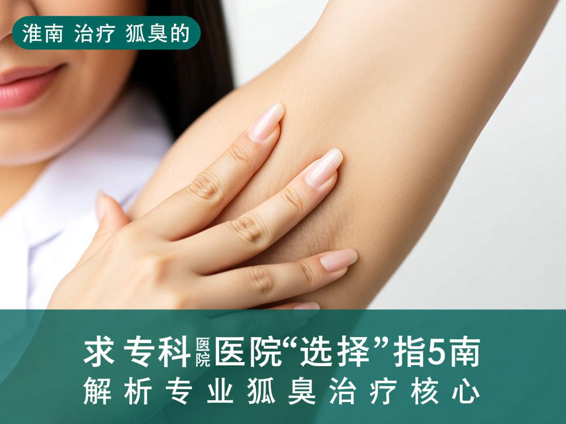 淮南治疗狐臭的专科医院选择指南，解析专业狐臭治疗的核心