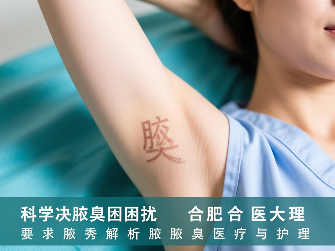 科学解决腋臭困扰，合肥腋秀解析腋臭医疗与护理
