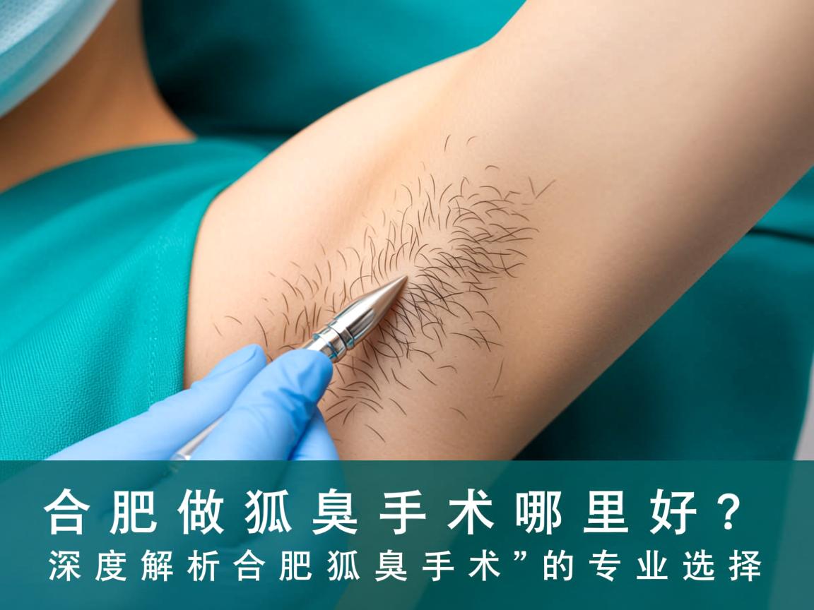 合肥做狐臭手术哪里好？深度解析合肥狐臭手术的专业选择