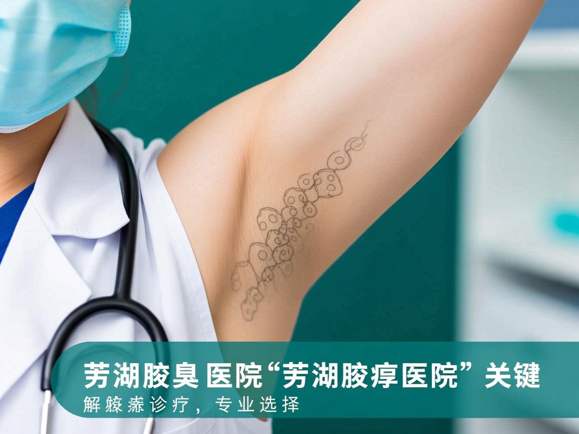 芜湖腋臭医院解析腋臭诊疗，专业选择芜湖腋臭医院的关键