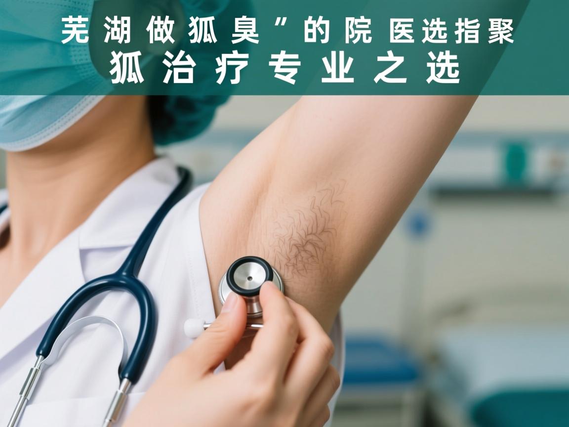 芜湖做狐臭的医院选择指南，聚焦狐臭治疗的专业之选