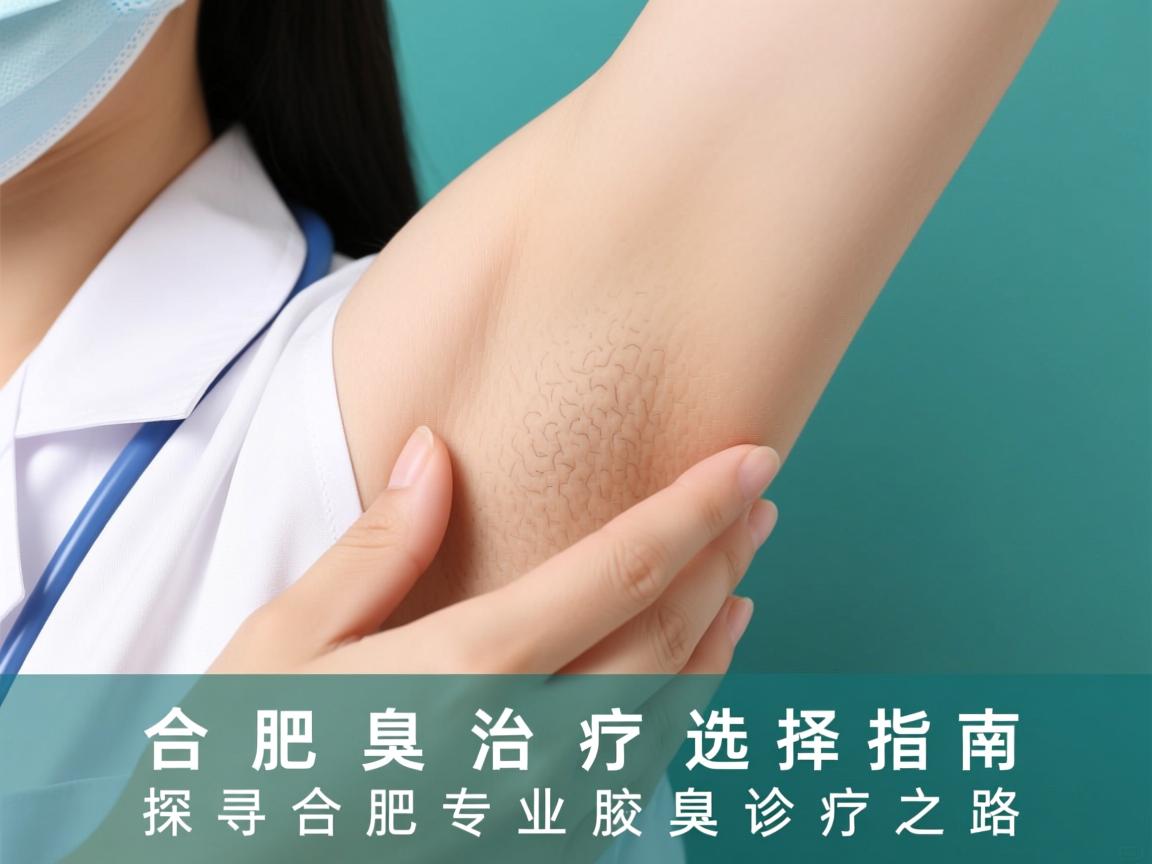 合肥腋臭治疗选择指南，探寻合肥专业腋臭诊疗之路