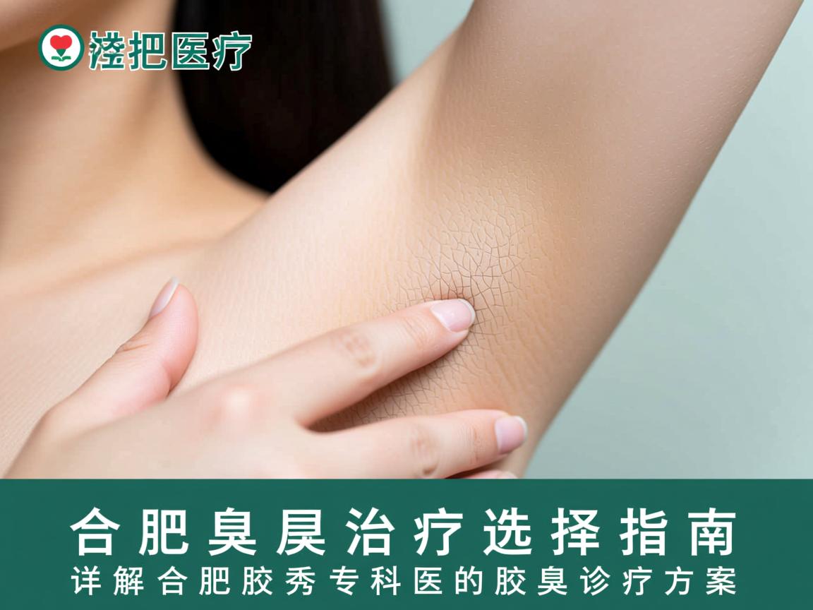 合肥腋臭治疗选择指南，详解合肥腋秀专科的腋臭诊疗方案