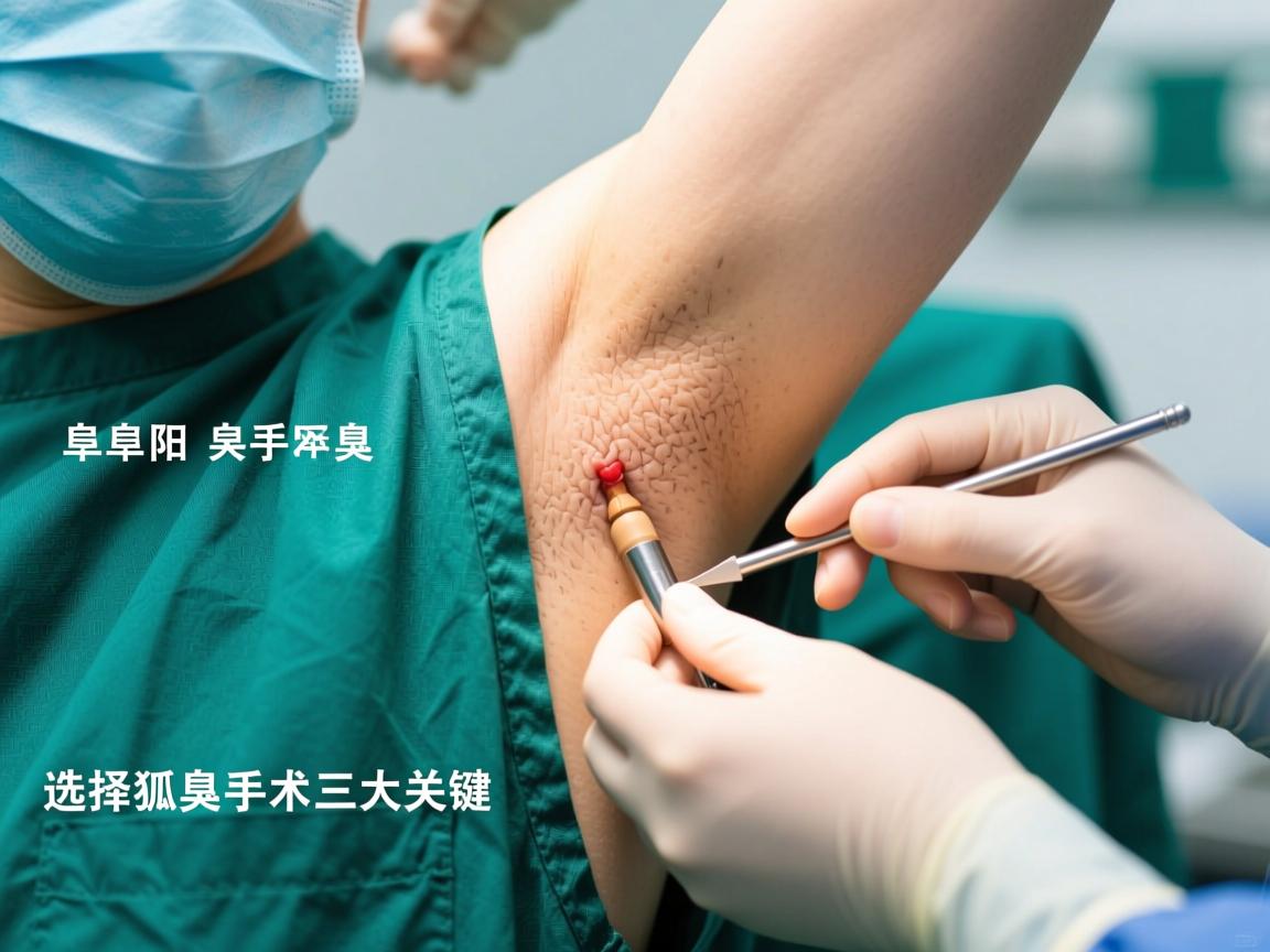 阜阳狐臭手术医院深度解析,选择狐臭手术医院的三大关键 阜阳狐臭手术医院深度解析,选择狐臭手术医院的三大关键