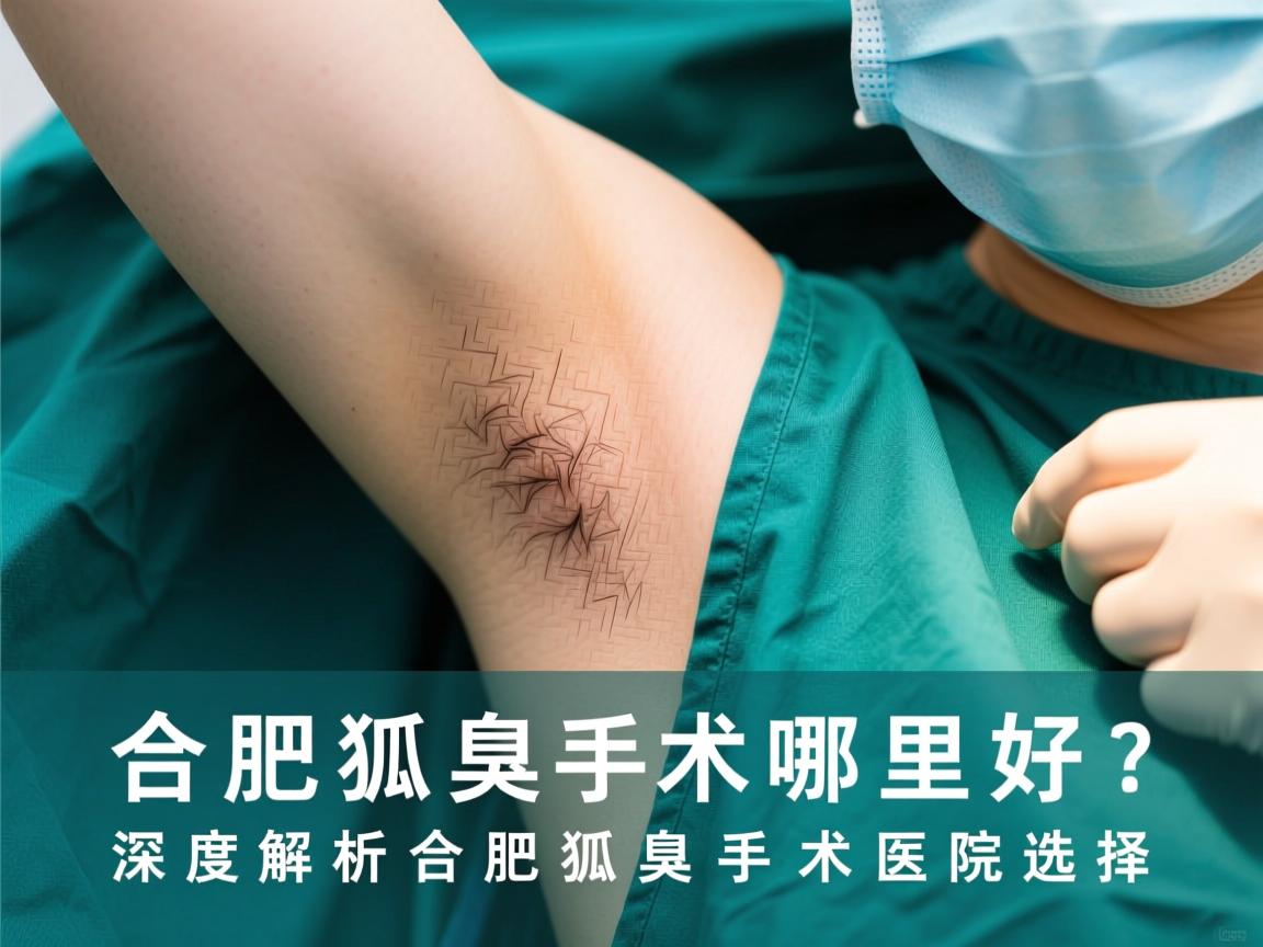 合肥狐臭手术哪里好？深度解析合肥狐臭手术医院选择