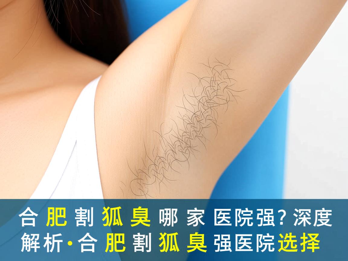 合肥割狐臭哪家医院强？深度解析合肥割狐臭强的医院选择