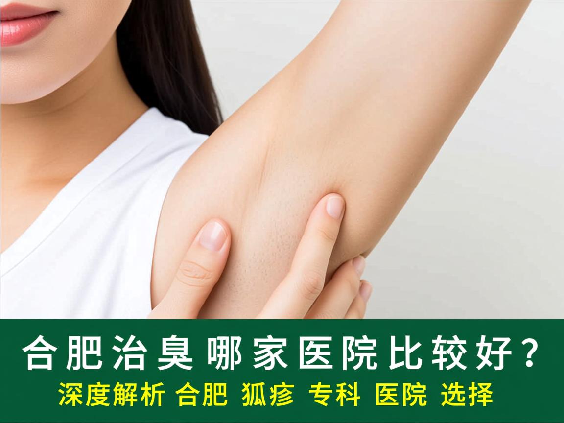 合肥治狐臭哪家医院比较好？深度解析合肥狐臭专科医院选择