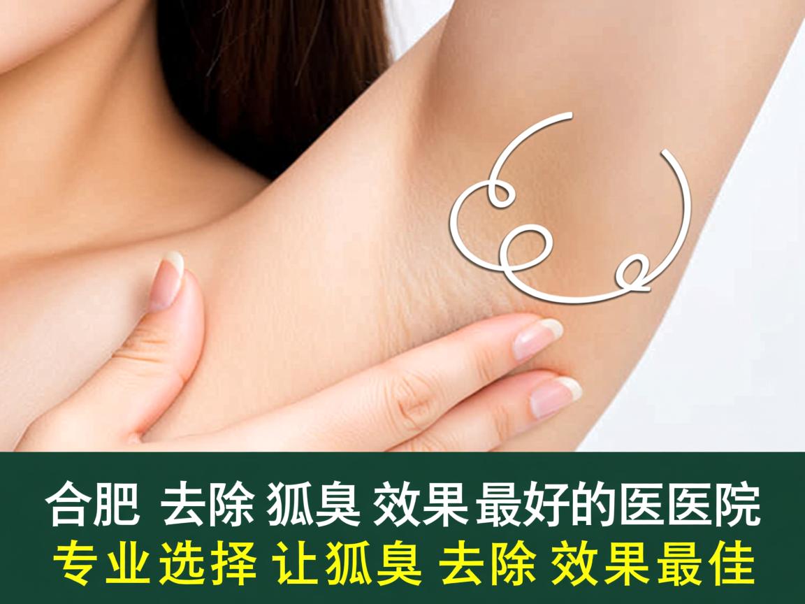 合肥去除狐臭效果最好的医院，专业选择让狐臭去除效果最佳