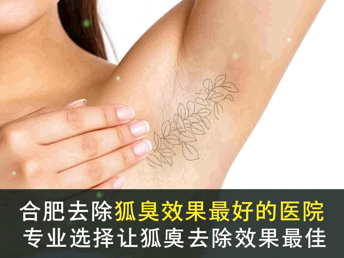 合肥去除狐臭效果最好的医院，专业选择让狐臭去除效果最佳
