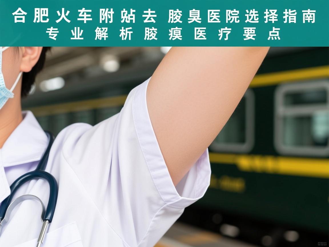合肥火车站附近去腋臭医院选择指南，专业解析腋臭医疗要点